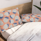 Inky Strawberries Pillow Sham Gallery Image 2