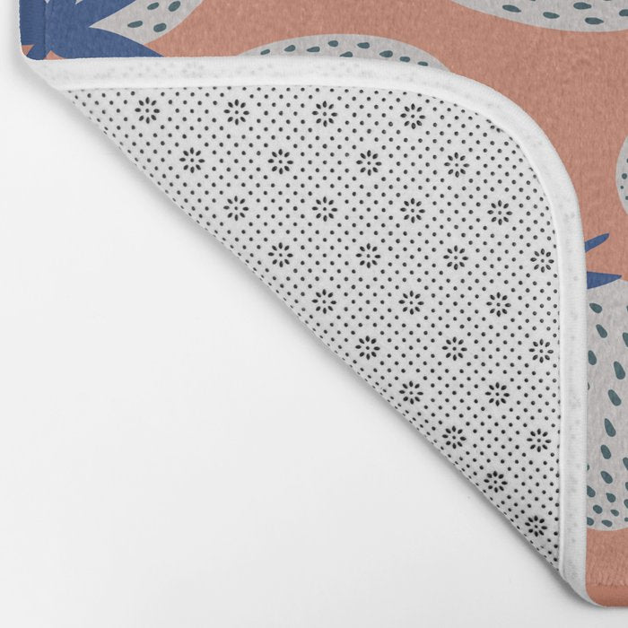 Inky Strawberries Bath Mat Gallery Image 2