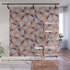 Inky Strawberries Wall Mural Gallery Image 1