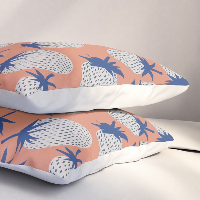 Inky Strawberries Pillow Sham Gallery Image 3