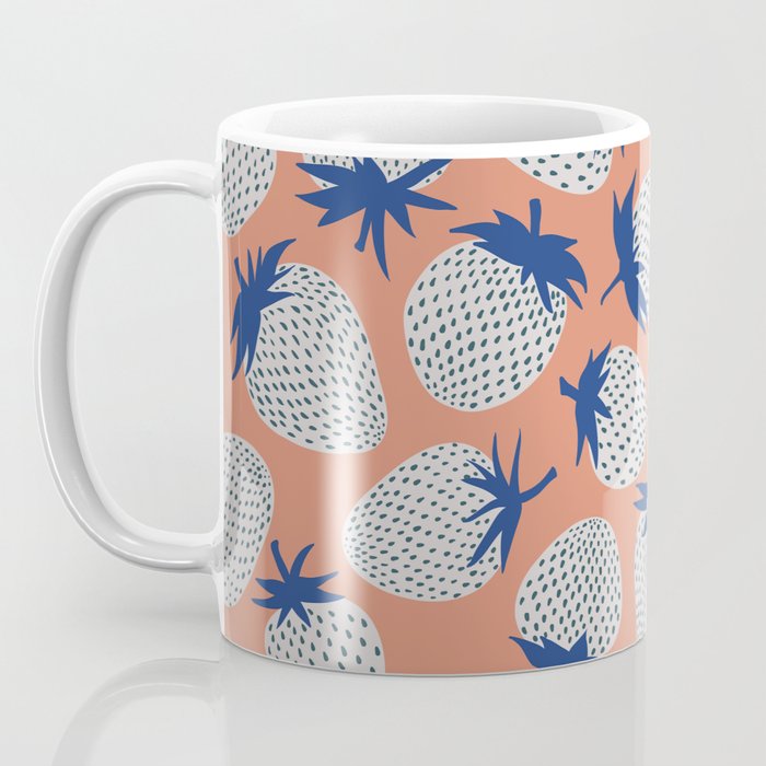 Inky Strawberries Coffee Mug Gallery Image 3