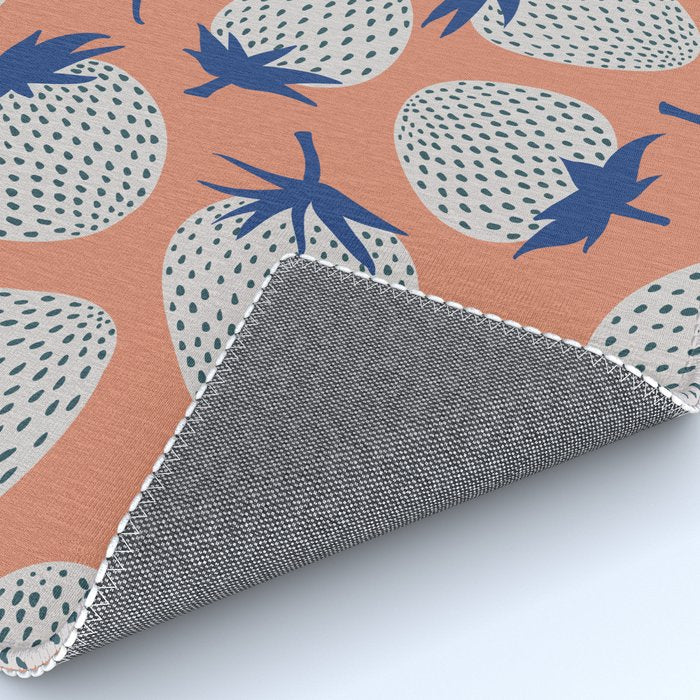 Inky Strawberries Rug Gallery Image 4