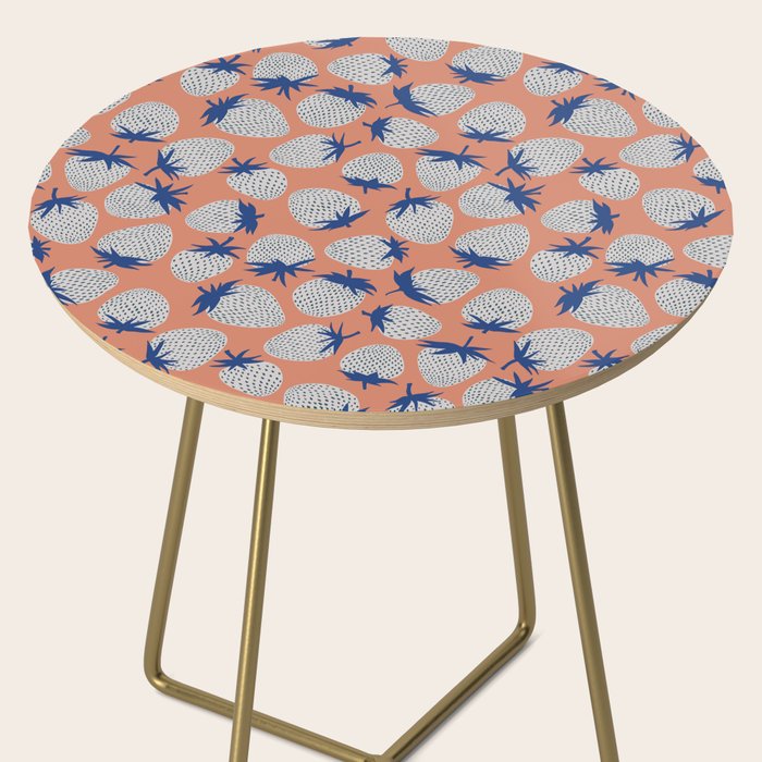 Inky Strawberries Side Table Gallery Image 2