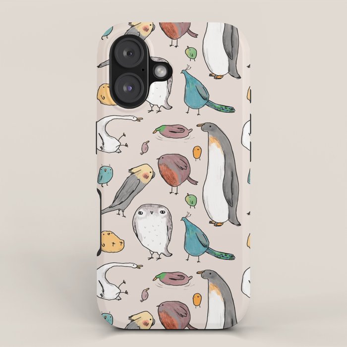 Lump Birds iPhone Case Gallery Image 1