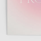 Trust The Process Gradient Lavender & Pink Poster Gallery Image 3