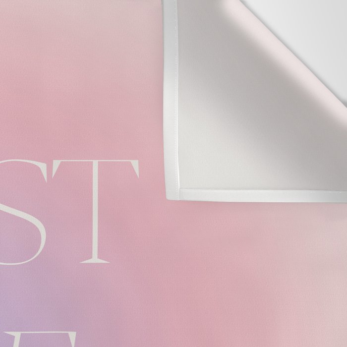 Trust The Process Gradient Lavender & Pink Wall Tapestry Gallery Image 3