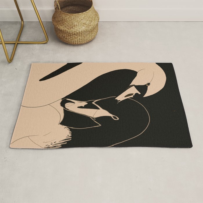 Two Swans Rug Gallery Image 1
