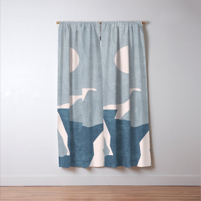 LANDSHAPES / Arctic - Day Window Curtain Gallery Image 3