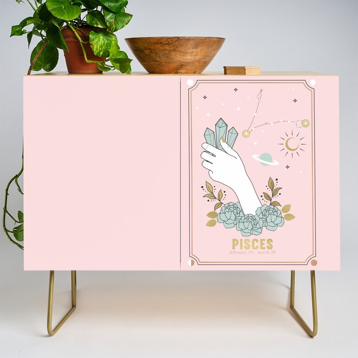 Pisces Zodiac sign Credenza Gallery Image 1