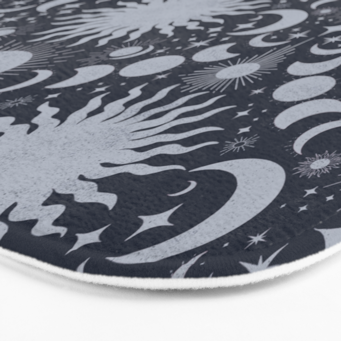 Tarot Celestial Indigo Bath Mat Gallery Image 3