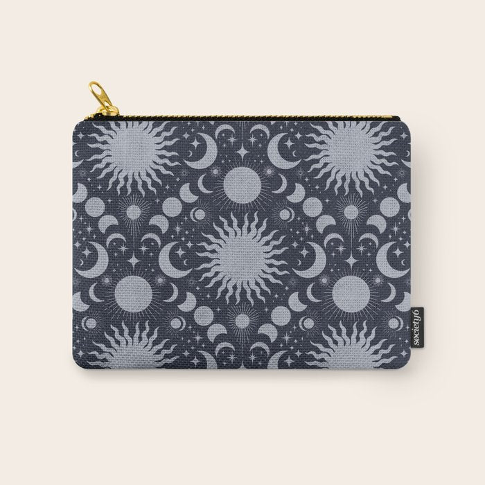 Tarot Celestial Indigo Carry All Pouch Gallery Image 1
