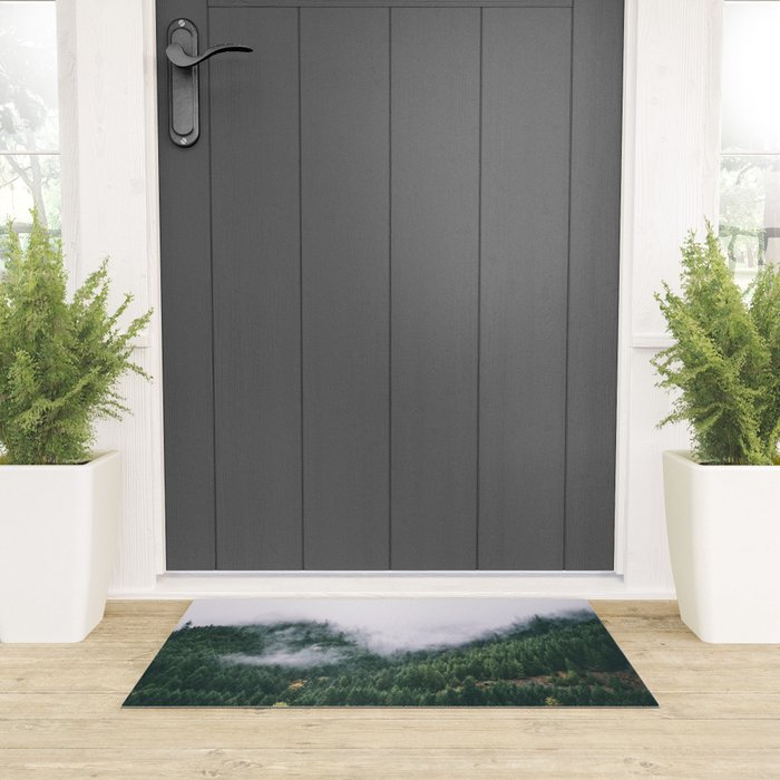 Forest Fog VIII Welcome Mat Gallery Image 3