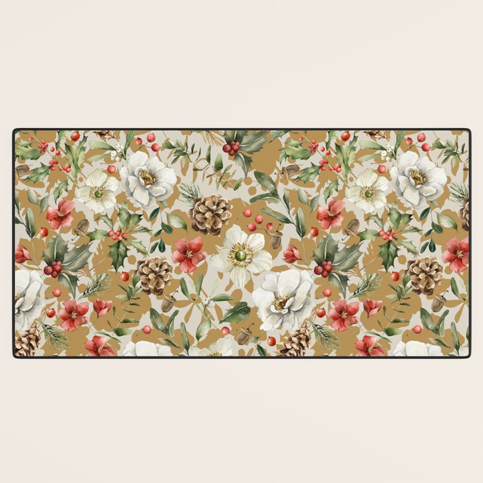 Winter flowers WP1 Desk Mat Gallery Image 3
