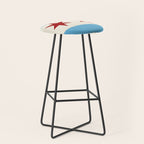 Chicago Flag Stool Gallery Image 1