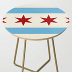 Chicago Flag Side Table Gallery Image 2