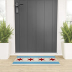 Chicago Flag Welcome Mat Gallery Image 3