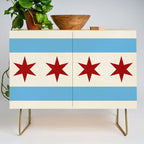Chicago Flag Credenza Gallery Image 1