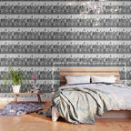 Lady Golfers, Black and White, Vintage Wall Art. Wallpaper Gallery Image 3