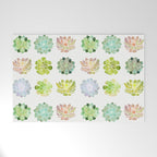 Spring Succulents Welcome Mat Gallery Image 1