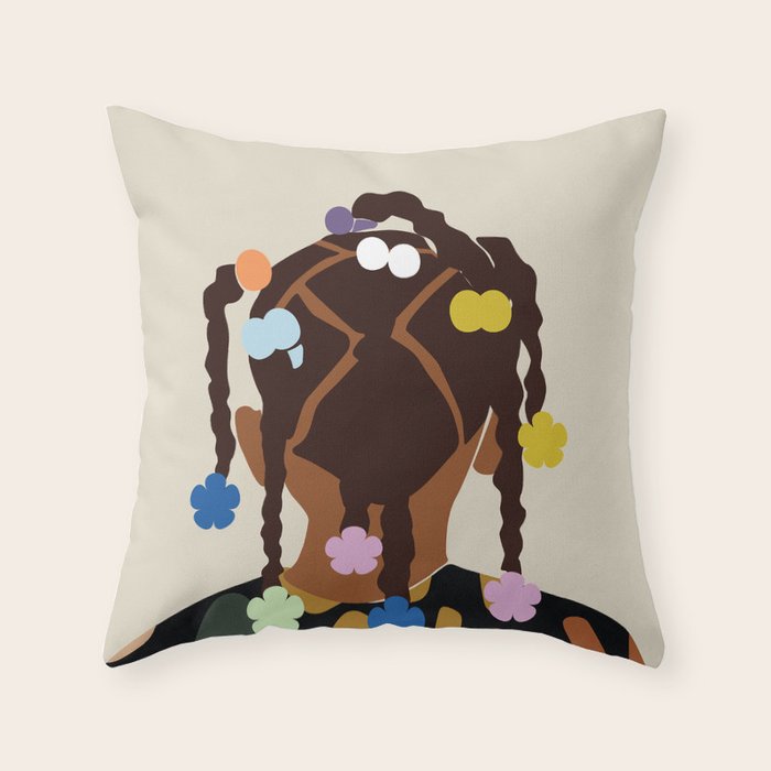 Black Girl Magic No. 2 Throw Pillow Gallery Image 6