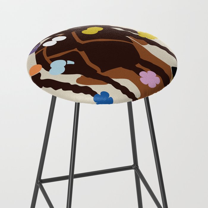 Black Girl Magic No. 2 Stool Gallery Image 2