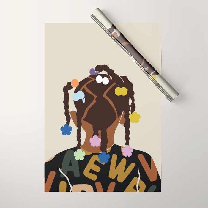 Black Girl Magic No. 2 Wrapping Paper Gallery Image 1