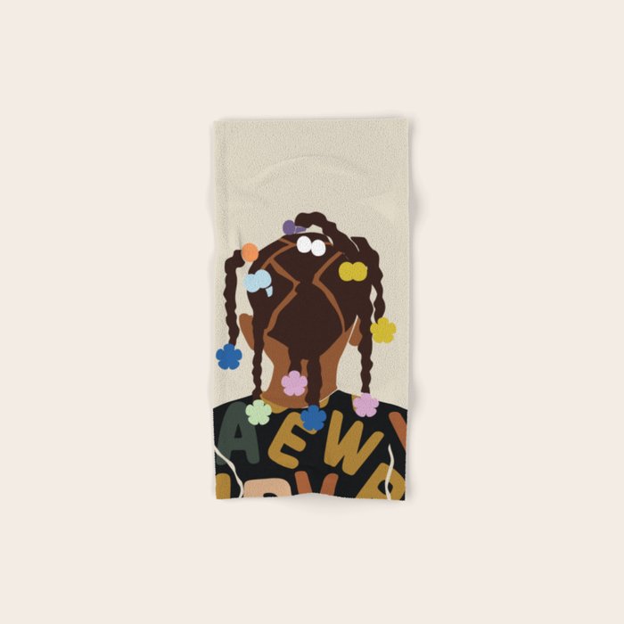 Black Girl Magic No. 2 Bath Towel Gallery Image 1