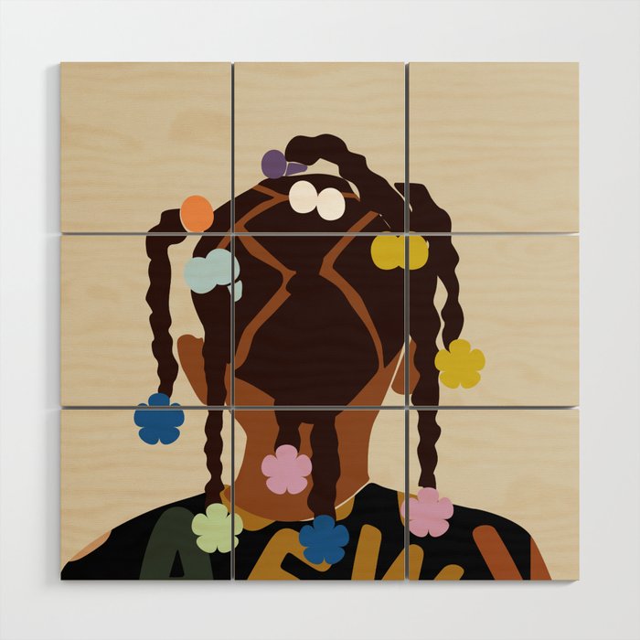 Black Girl Magic No. 2 Wood Wall Art Gallery Image 1