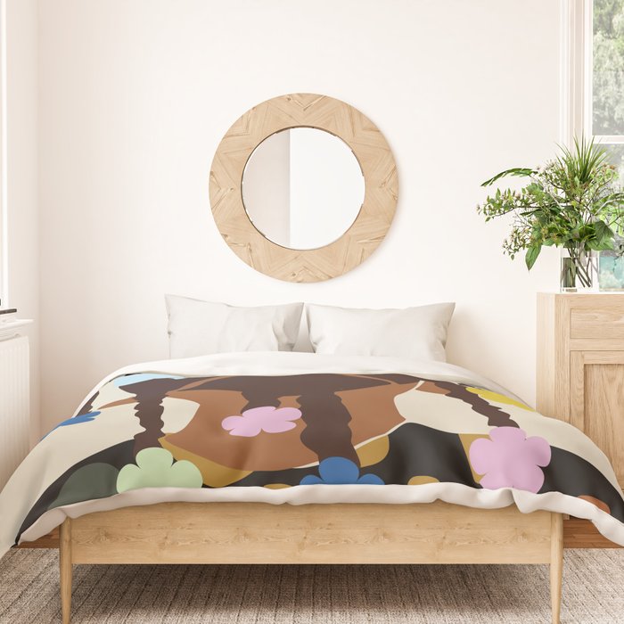 Black Girl Magic No. 2 Duvet Cover Gallery Image 3