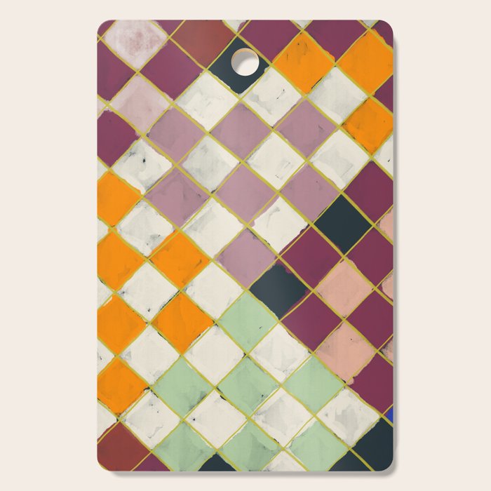Diamond Grid Cutting Board Gallery Image 1