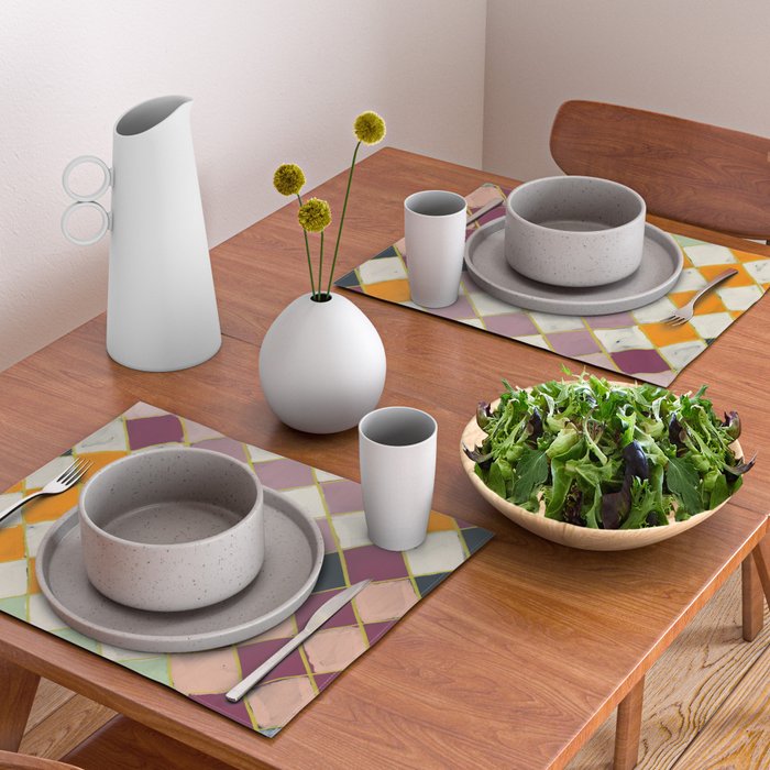 Diamond Grid Placemat Gallery Image 2