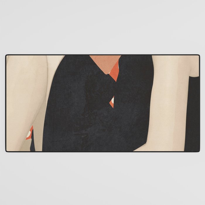 Abstract Art Female Figure 30 Desk Mat Gallery Image 3