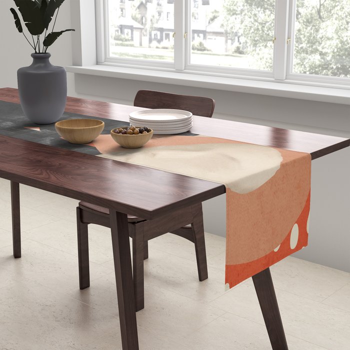 Abstract Art Female Figure 30 Table Runner Gallery Image 2