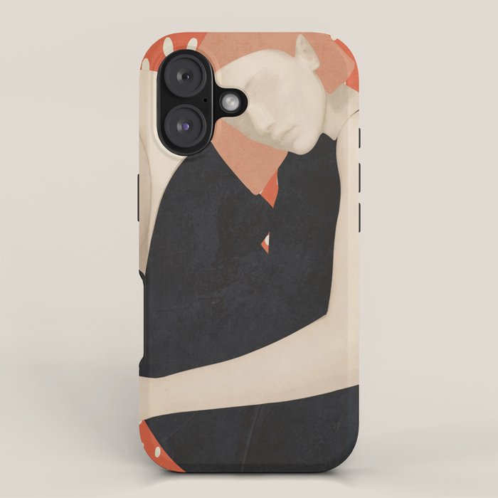 Abstract Art Female Figure 30 iPhone Case Gallery Image 1