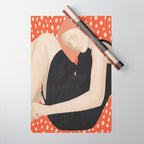 Abstract Art Female Figure 30 Wrapping Paper Gallery Image 1