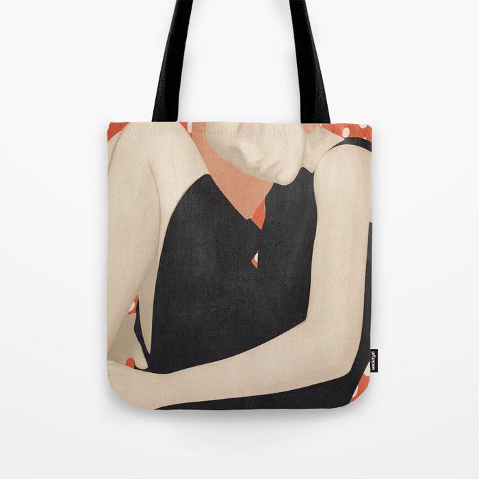 Abstract Art Female Figure 30 Tote Bag Gallery Image 1