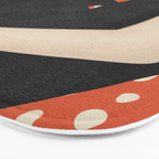 Abstract Art Female Figure 30 Bath Mat Gallery Image 3