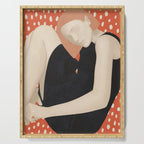 Abstract Art Female Figure 30 Serving Tray Gallery Image 1