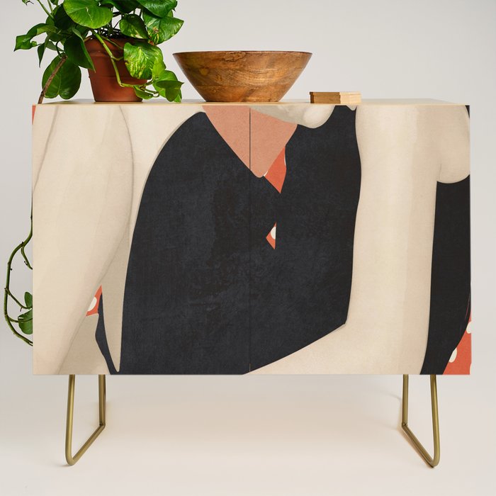 Abstract Art Female Figure 30 Credenza Gallery Image 1