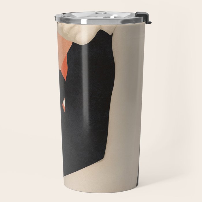 Abstract Art Female Figure 30 Travel Mug Gallery Image 2