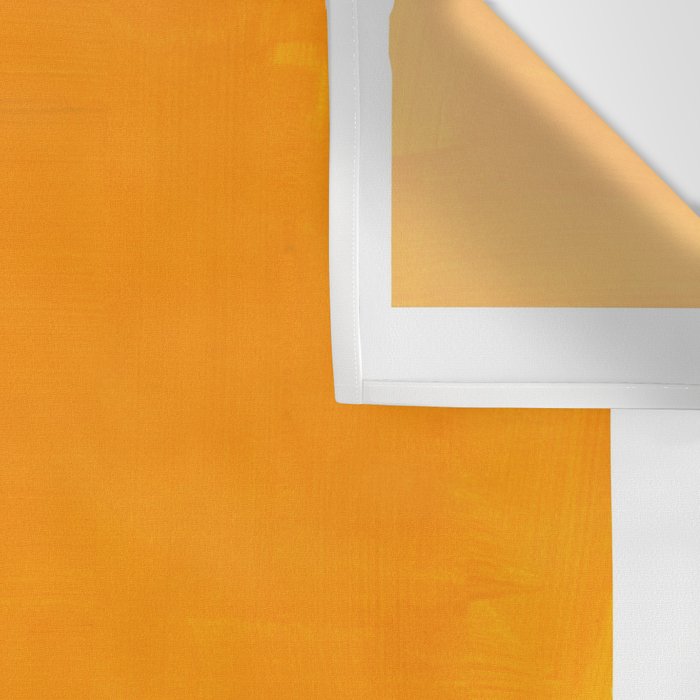 Antique Yellow  & Yellow Ochre Mid Century Modern Abstract Minimalist Rothko Color Field Squares Wall Tapestry Gallery Image 3