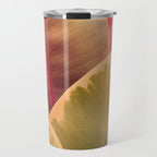Beautiful Leaves II  botanical rubber plant leaf photograph Travel Mug Gallery Image 1