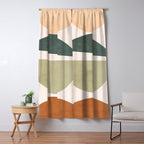 Minimal Abstract Shapes 15 Window Curtain Gallery Image 5