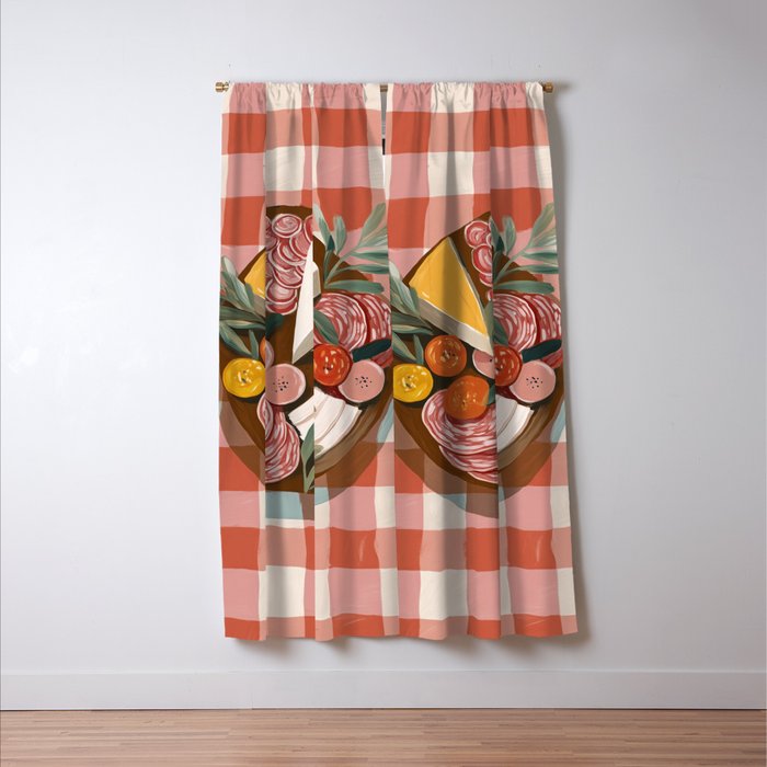 Antipasto Picnic Window Curtain Gallery Image 3