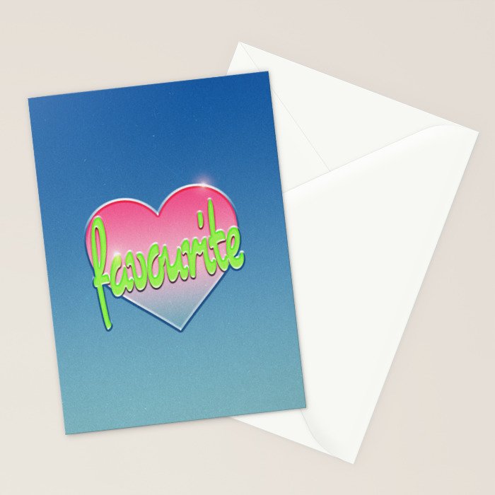 Favourite Stationery Card Gallery Image 2