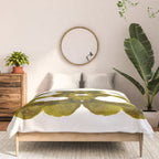 Olive Green Rorschach Test Comforter Gallery Image 3