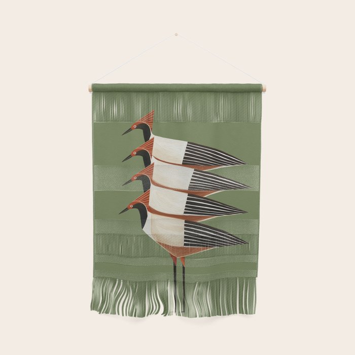 Four Birds I Wall Hanging Gallery Image 1