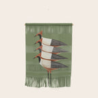 Four Birds I Wall Hanging Gallery Image 1