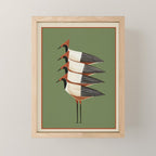 Four Birds I Mini Art Print Gallery Image 1