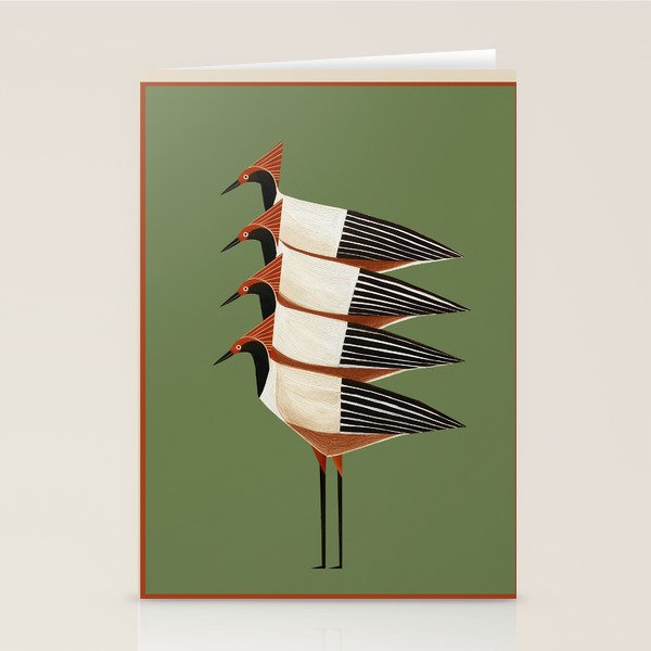 Four Birds I Stationery Card Gallery Image 2